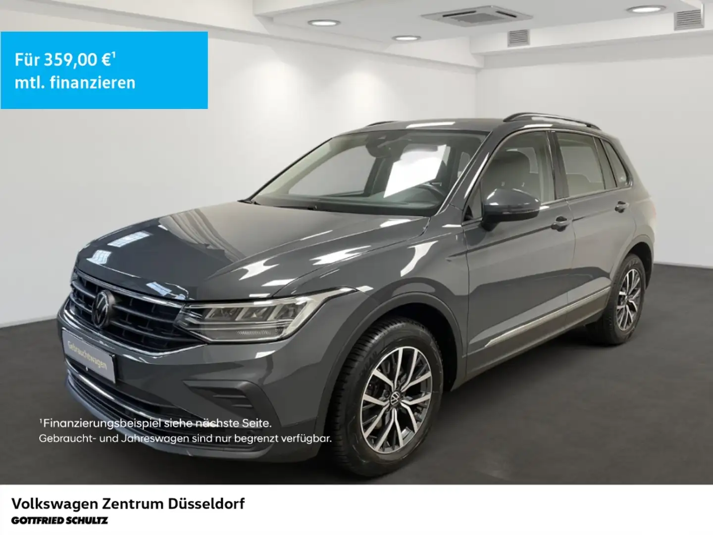 Volkswagen Tiguan Life 2.0 TDI DSG Navigation Rückfahrkamera Grau - 1