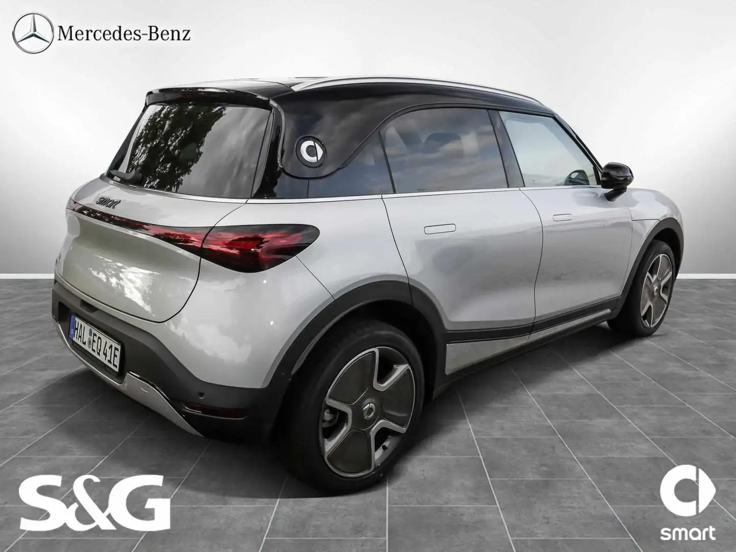 smart #1 PRO+ Navi+LED-Scheinwerfer+360° Kamera+AHK Silber - 2