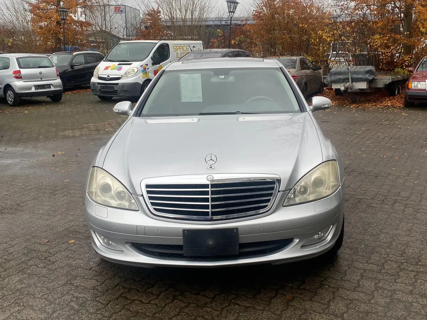 Mercedes-Benz S 350 7G-TRONIK 20 ZOLL-LEDER-SCHIEBEDACCH Argent - 2