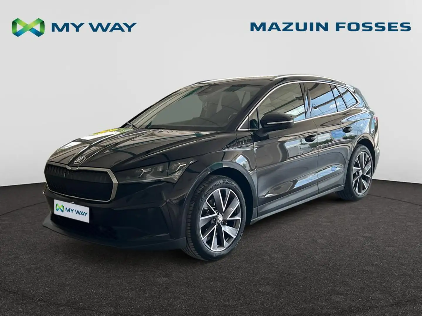 Skoda Enyaq Enyaq 80 82kWh 150kW (204ch) 1v Zwart - 1
