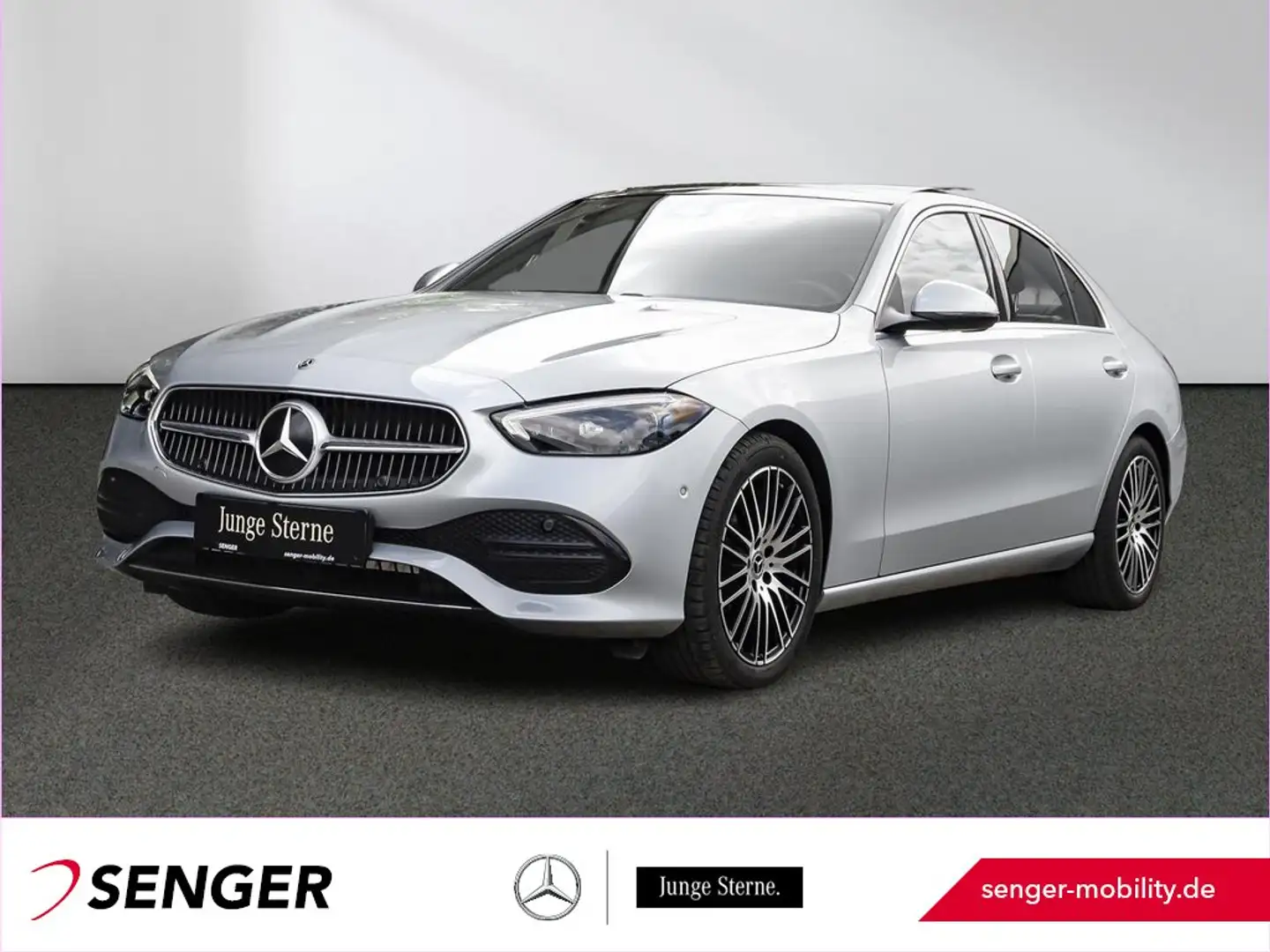 Mercedes-Benz C 200 d Avantgarde Digital-Light Panorama AHK Argento - 1