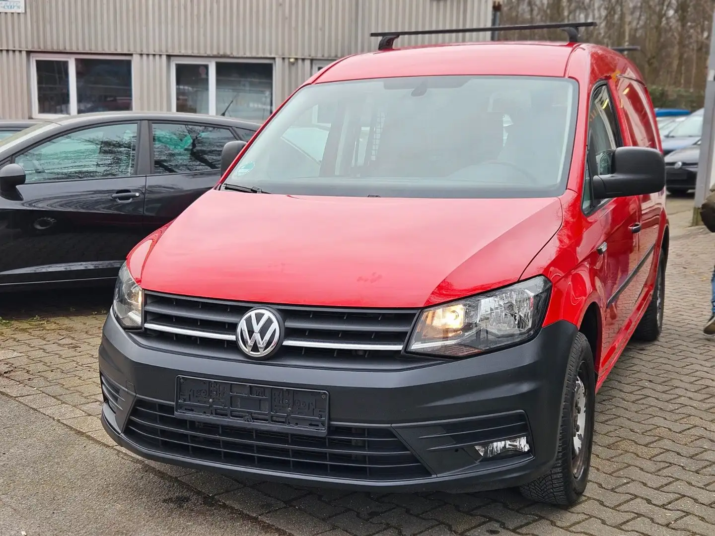 Volkswagen Caddy Nfz Maxi Kasten EcoProfi BMT Navi Klima Rot - 1