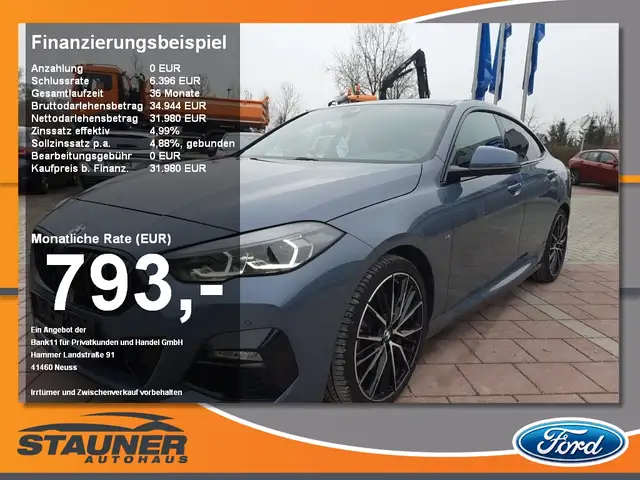 BMW 220 d Gran Coupe xDrive M-Sport ACC SHZ LED