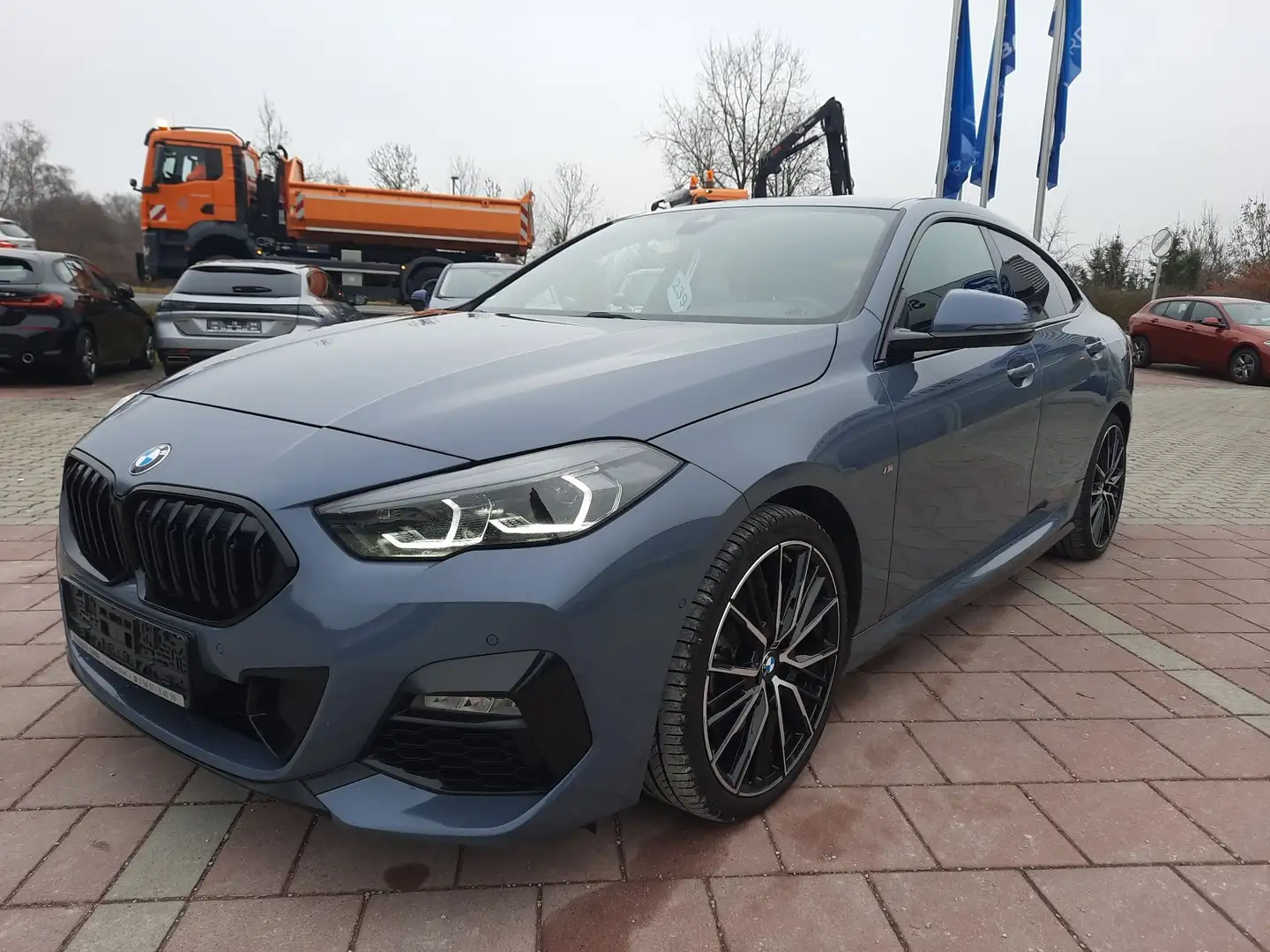 BMW 220 d Gran Coupe xDrive M-Sport ACC SHZ LED Gris - 2