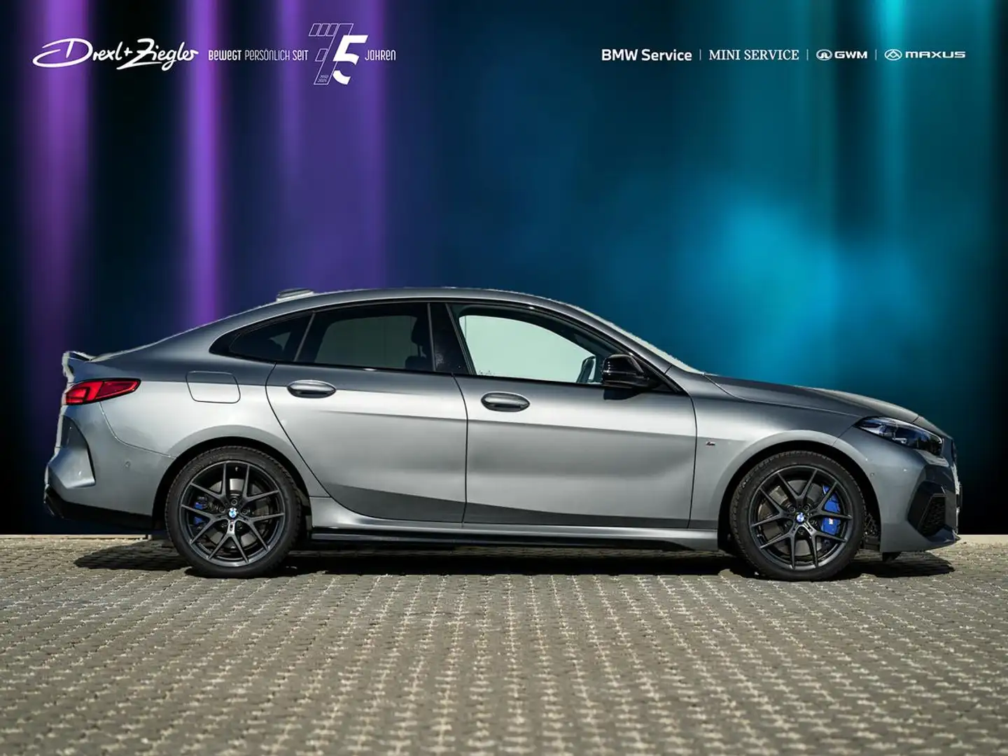 BMW i xDrive Gran Coupe ACC aLED Travel HuD H&K Сірий - 2