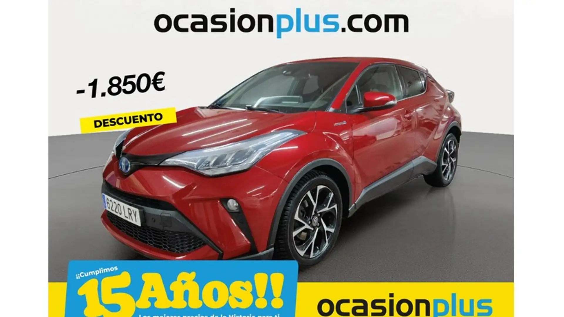 Toyota C-HR 125H Advance Rojo - 1