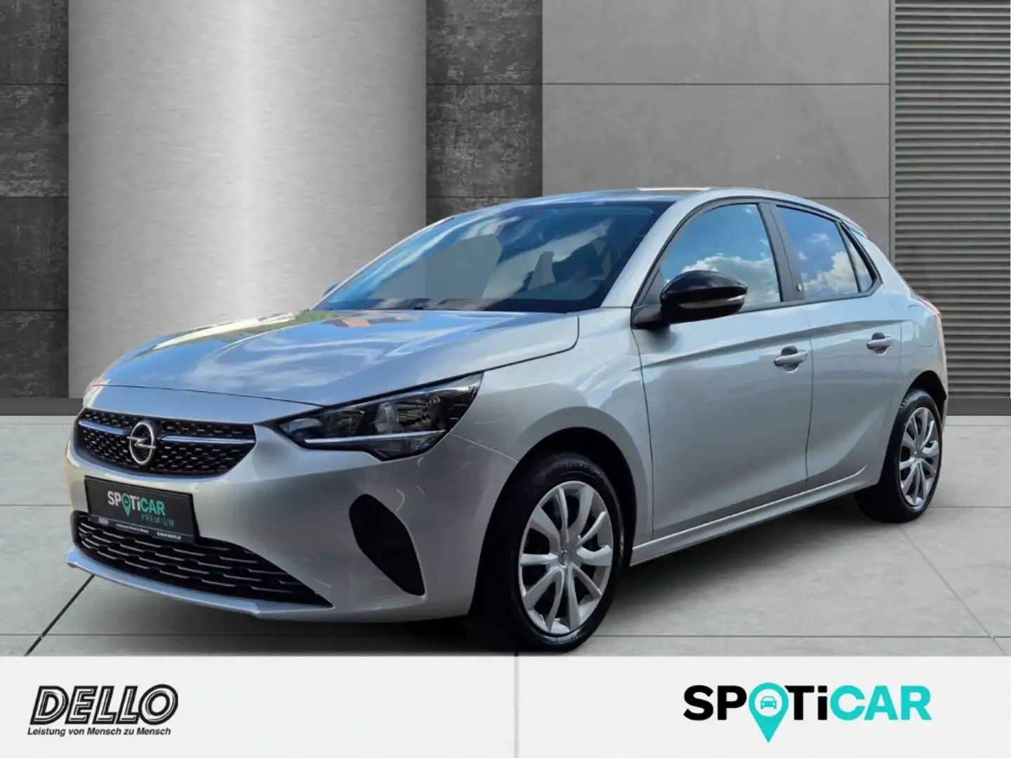 Opel Corsa-e Edition LED Apple CarPlay Android Auto Klimaautom Plateado - 1