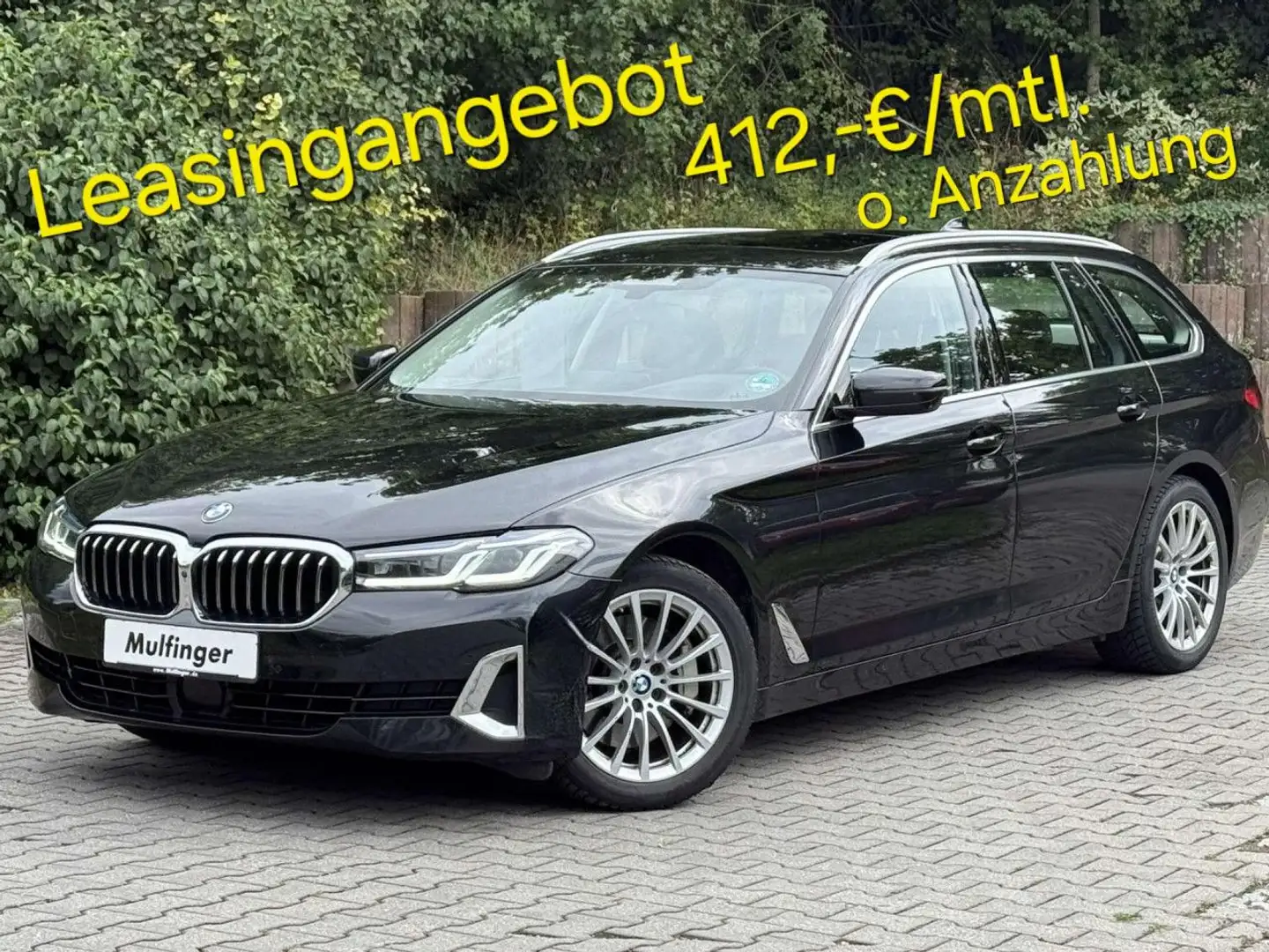 BMW 530 i xDr.T.KomfS.HUD ACC Pano.Laser AHK Leas.387 Nero - 2