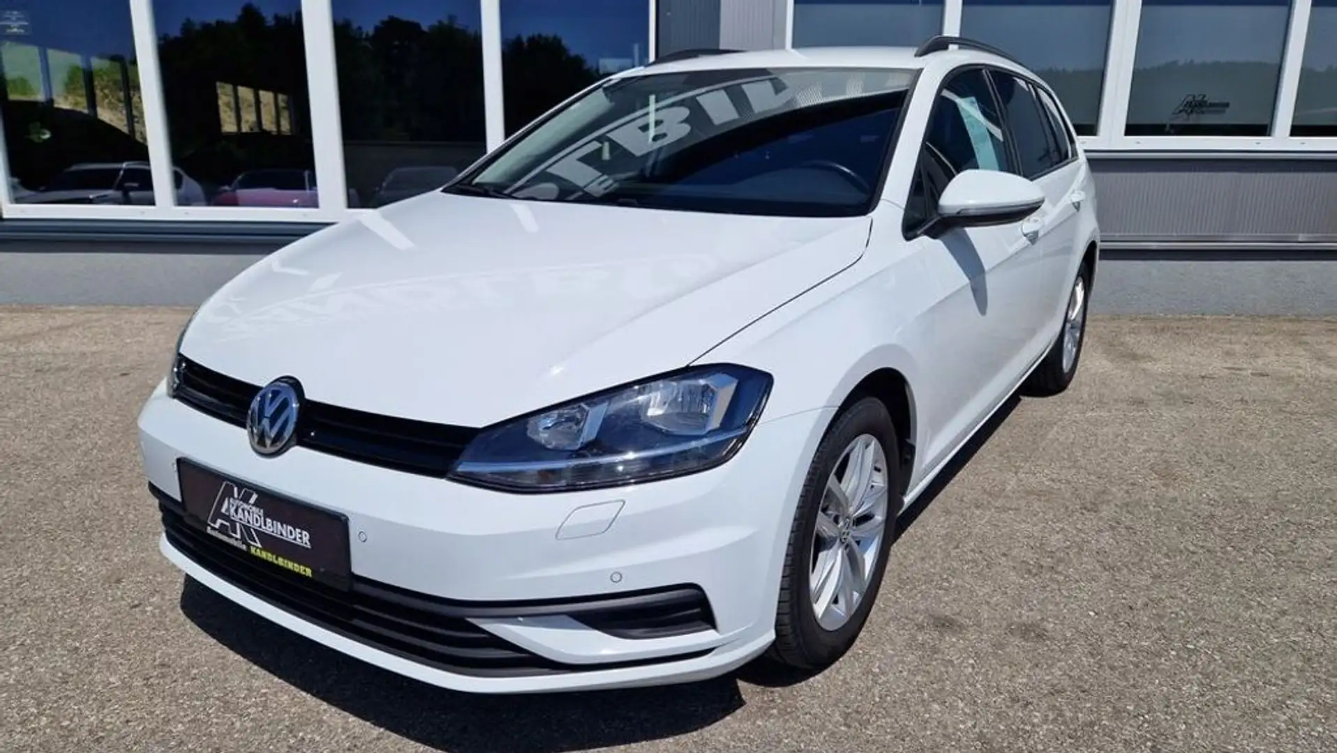 Volkswagen Golf Variant TDI ''Facelift'' Blanc - 1