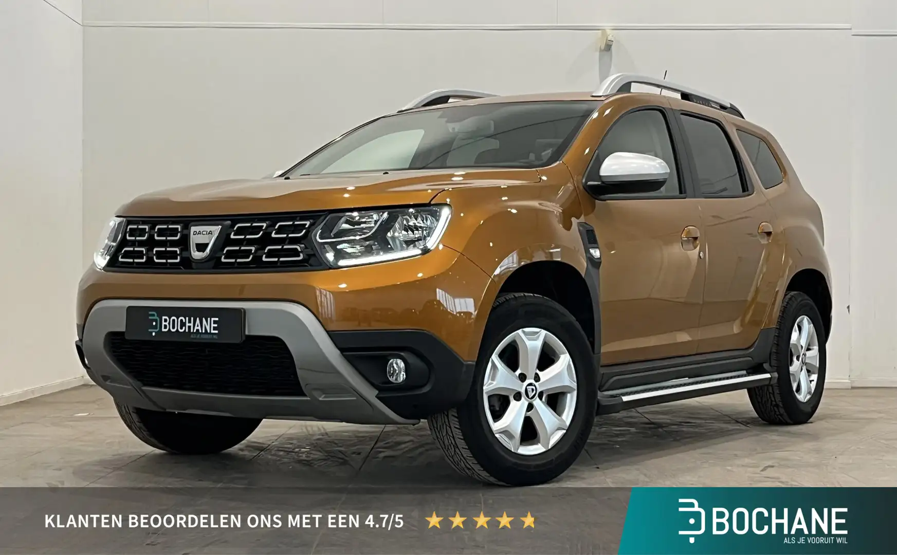 Dacia Duster 1.2 TCe 125 Comfort | Sidebars | Trekhaak | Airco Oranje - 1
