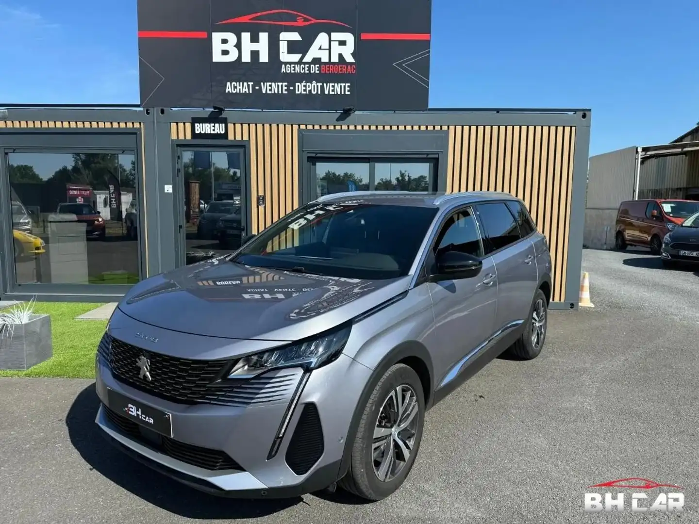 Peugeot 5008 1.5 BLUEHDI 130 ALLURE PACK EAT8 S&S 7 places Gris - 1