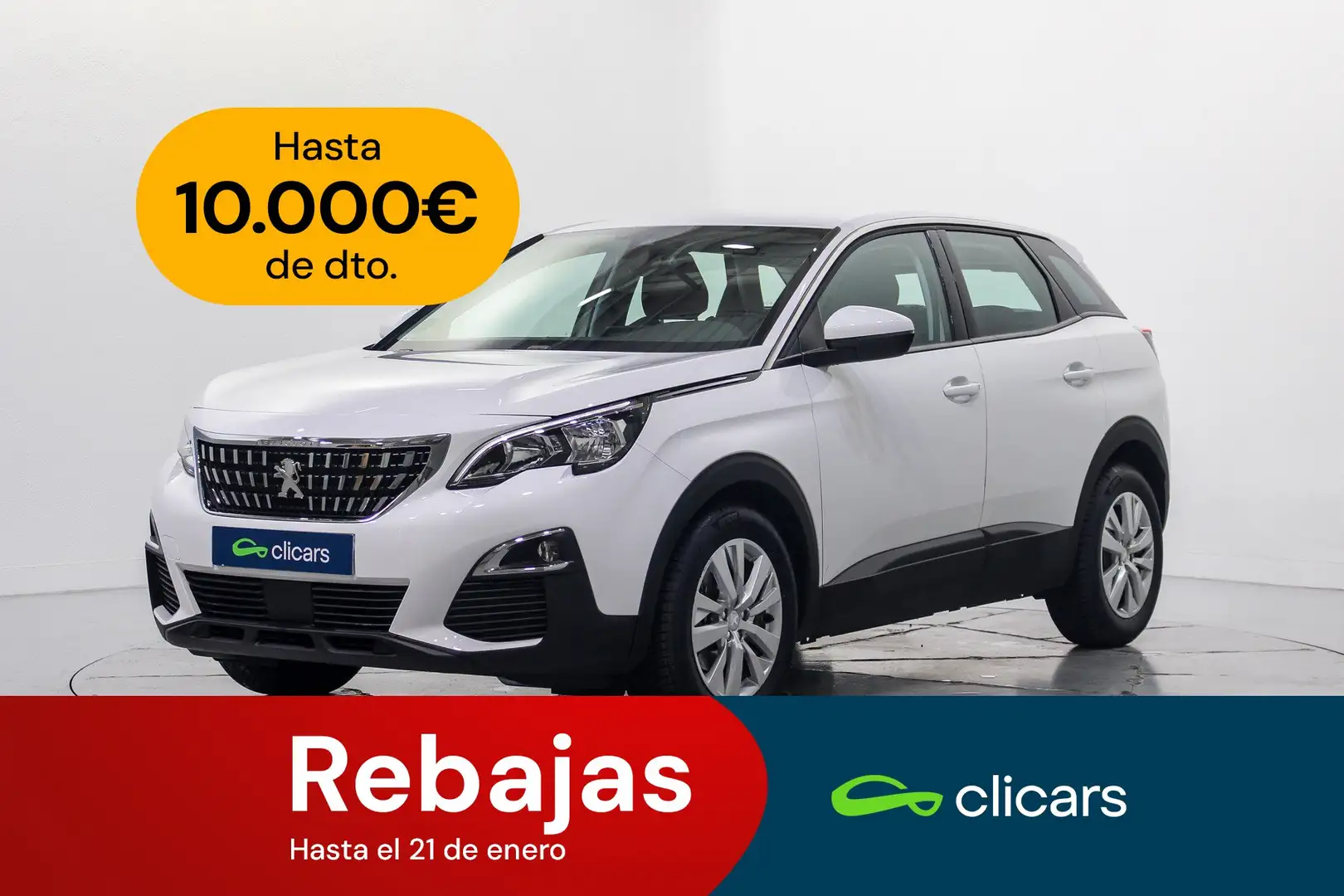 Peugeot 3008 1.2 S&S PureTech Active 130 Weiß - 1