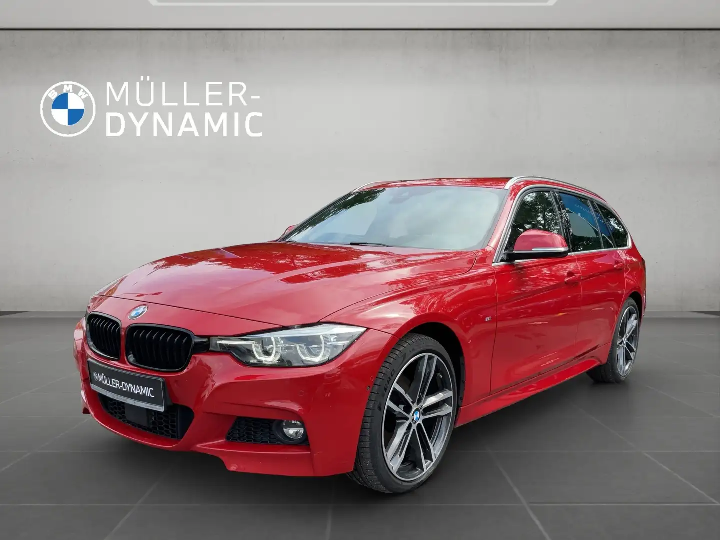 BMW 320 d xDrive TOURING LED HUD 360° KAMERA HARMAN KARDON Rojo - 1
