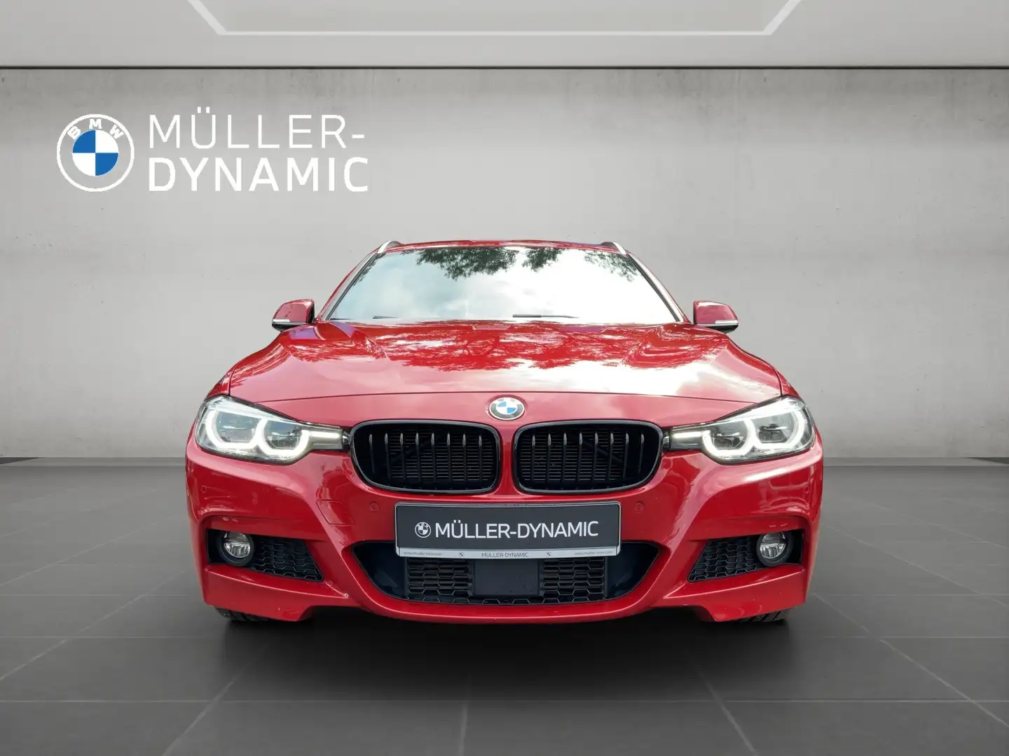 BMW 320 d xDrive TOURING LED HUD 360° KAMERA HARMAN KARDON Rojo - 2