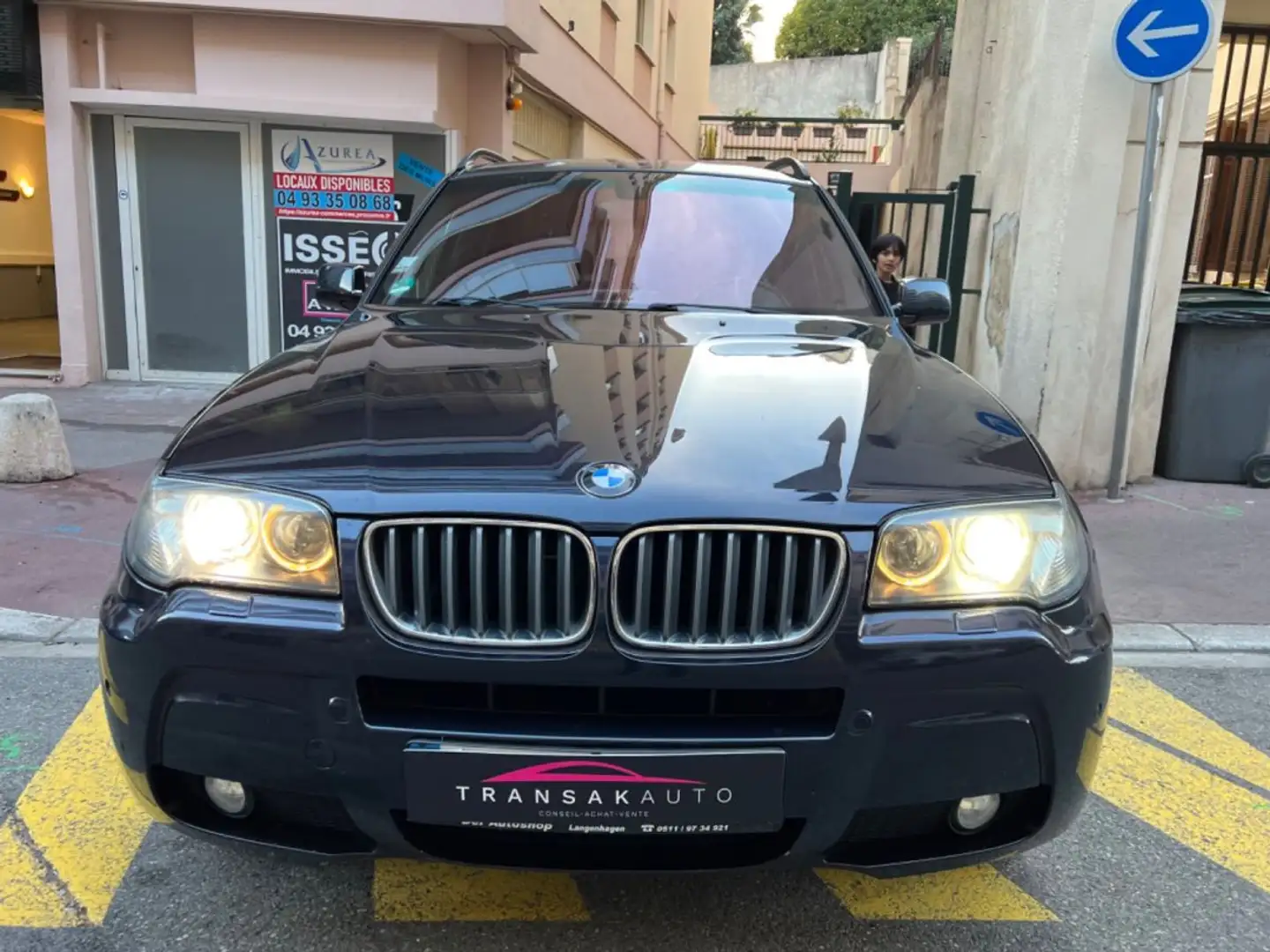 BMW X3 E83 LCI 2.5 l si 218 CV Sport Steptronic Pack M To Bleu - 2