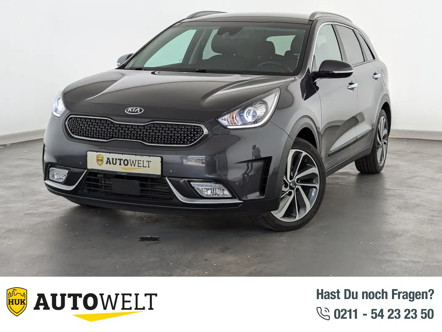 Kia Niro Niro 1.6 Hybrid Spirit LEDER+XENON+NAVI+RFK+SHZ+ Grau - 1