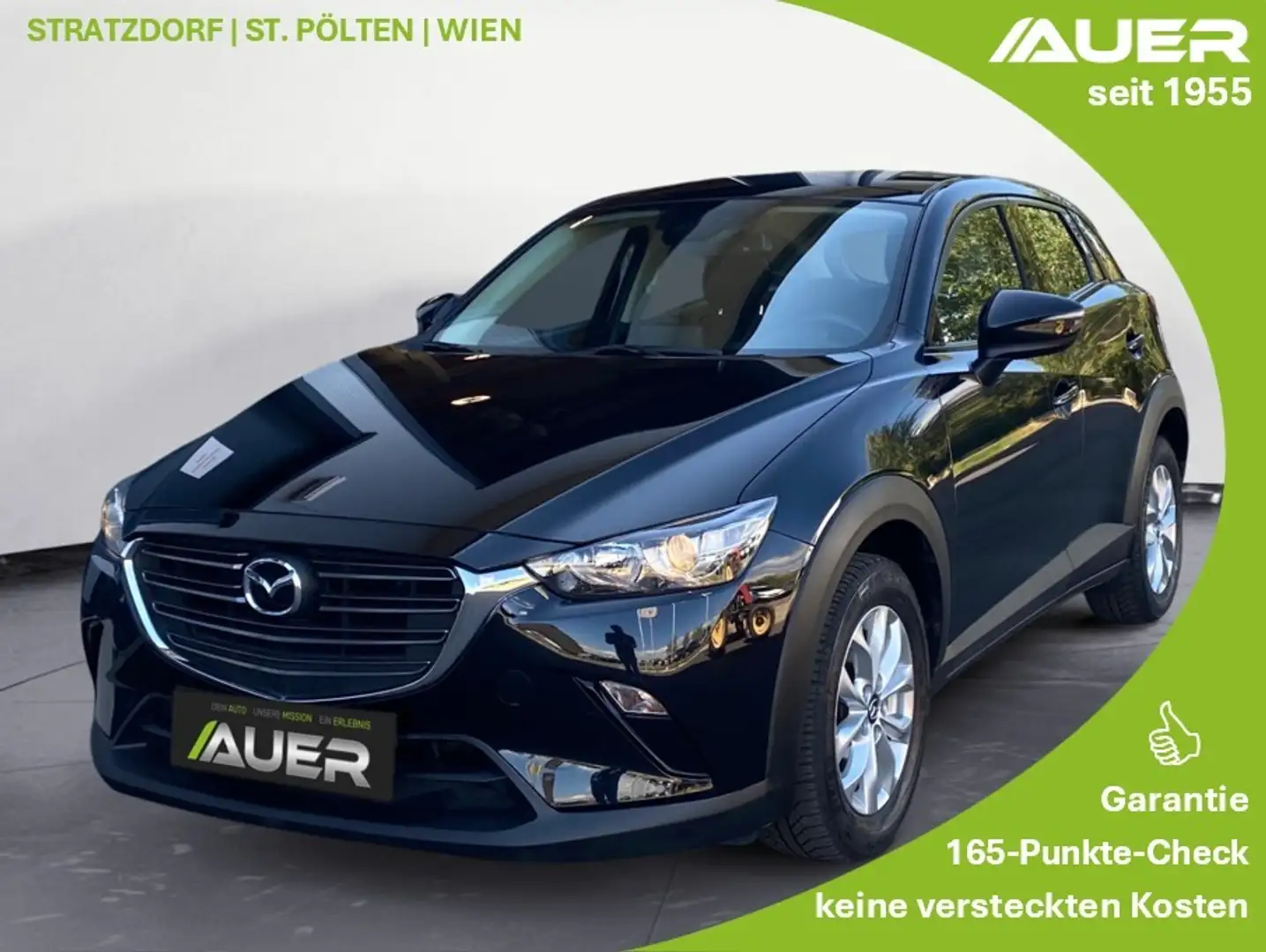 Mazda CX-3 G121 Life Plus | Klimaautomatik | Alu Schwarz - 1