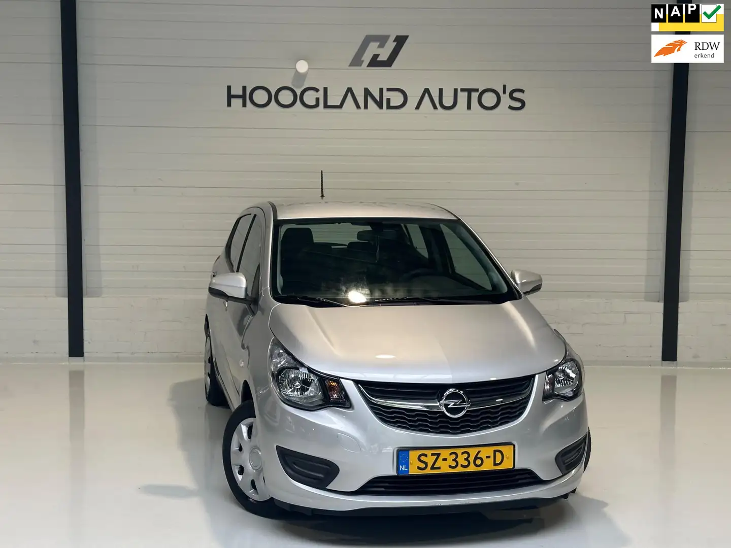 Opel Karl 1.0 ecoFLEX Edition Airco 2018 BTW Grijs - 1