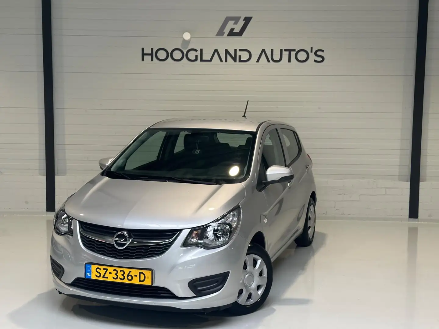 Opel Karl 1.0 ecoFLEX Edition Airco 2018 BTW Grijs - 2
