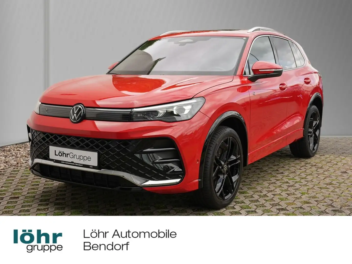 Volkswagen Tiguan 2.0 TDI DSG 4Motion R-Line *Standhzg.*Pano*AHK*... Rot - 1