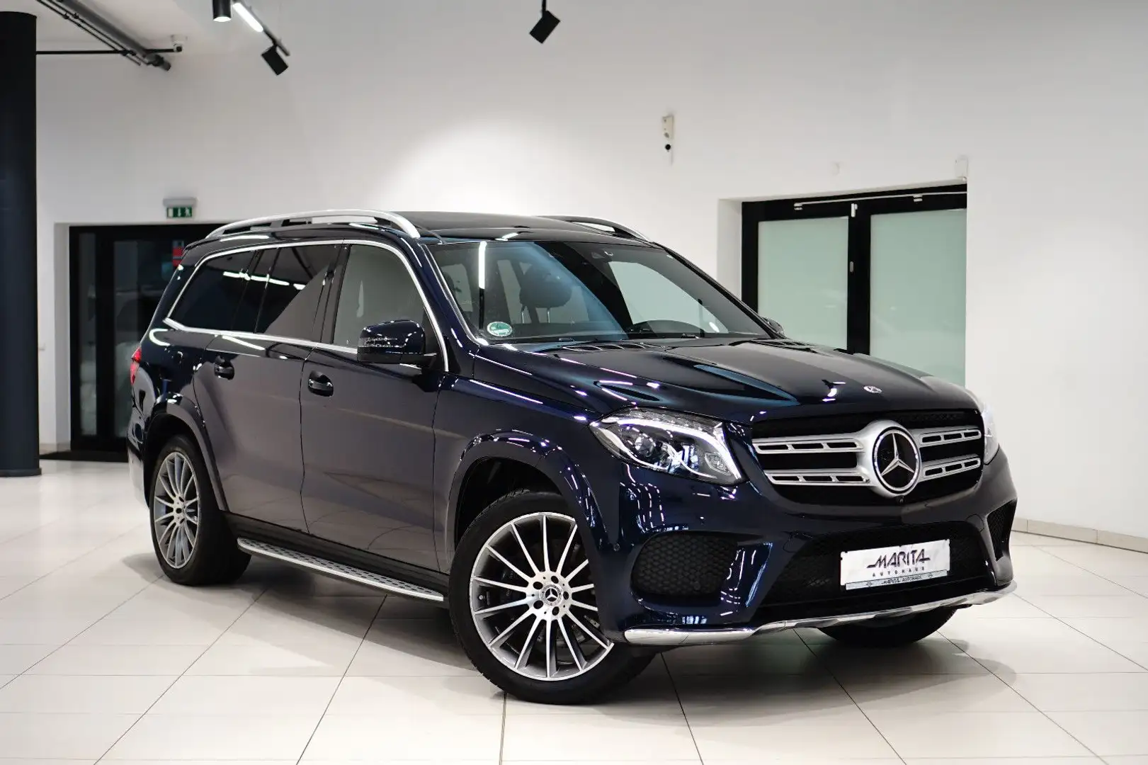 Mercedes-Benz GLS 400 |AMG|7-SITZ|DISTR.|LUFT|PANO|360°|MEMORY| Albastru - 1