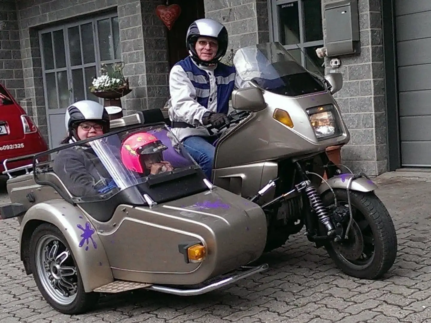 BMW K 100 RT EML T-Boot und EML Schwinge Umbau 1989 Arany - 1