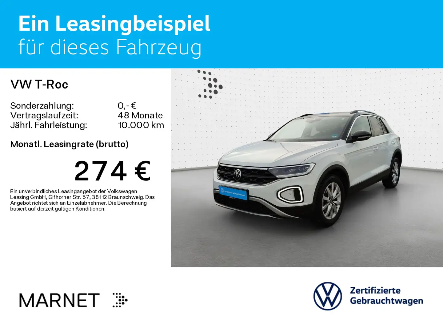 Volkswagen T-Roc 2.0 TDI DSG GOAL*LED*AHK*DIGITAL*NAVI*KAME Wit - 2