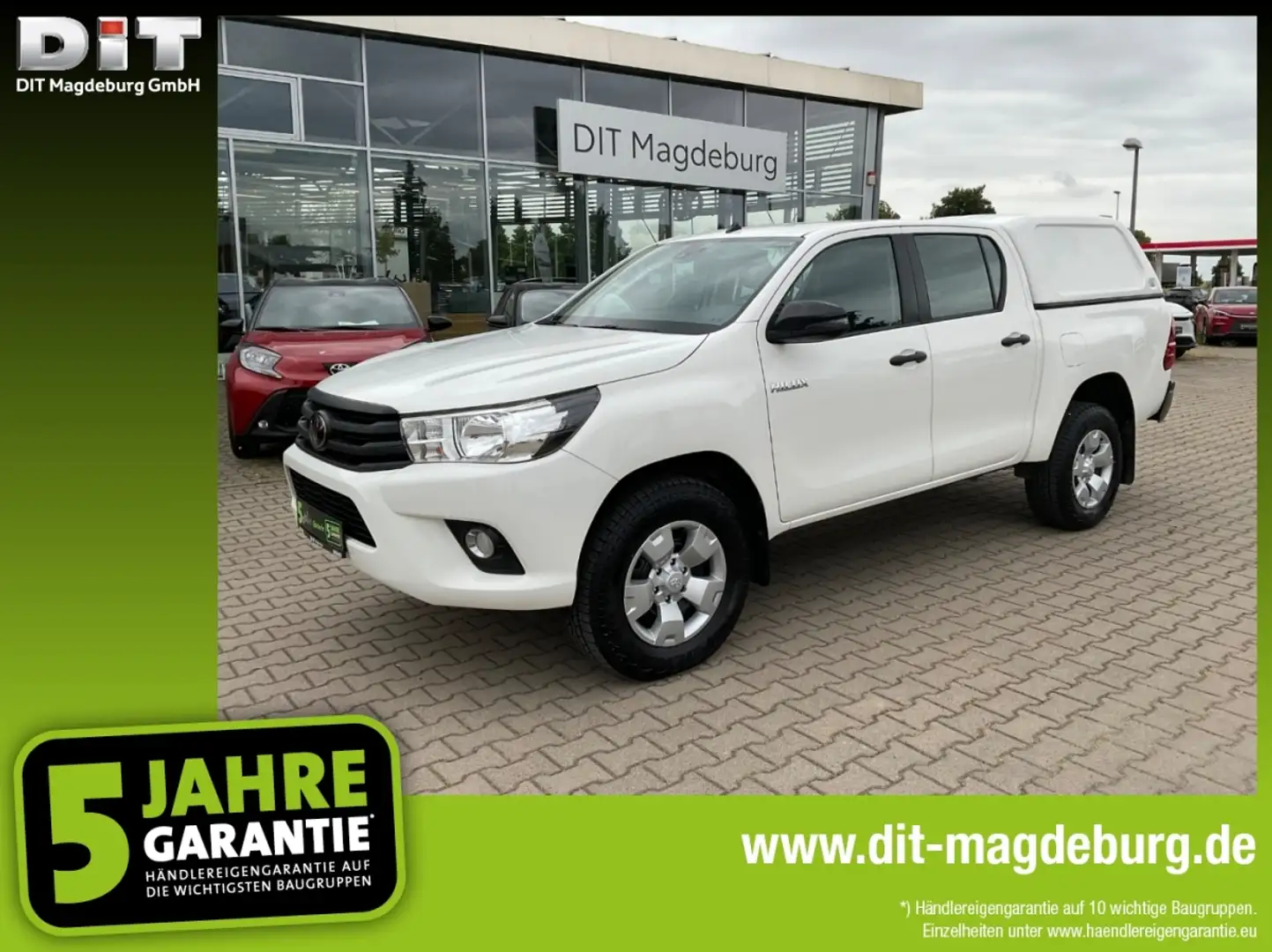 Toyota Hilux 2.4 Double Cab Duty 4X4 A/T Falken,Hardtop Blanc - 1
