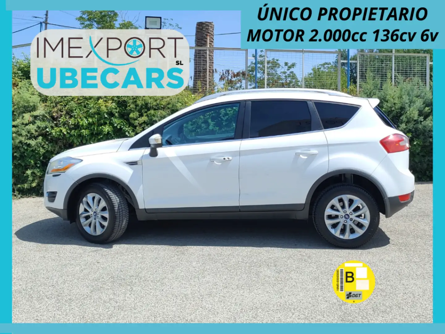 Ford Kuga 2.0TDCI Titanium 2WD Alb - 1