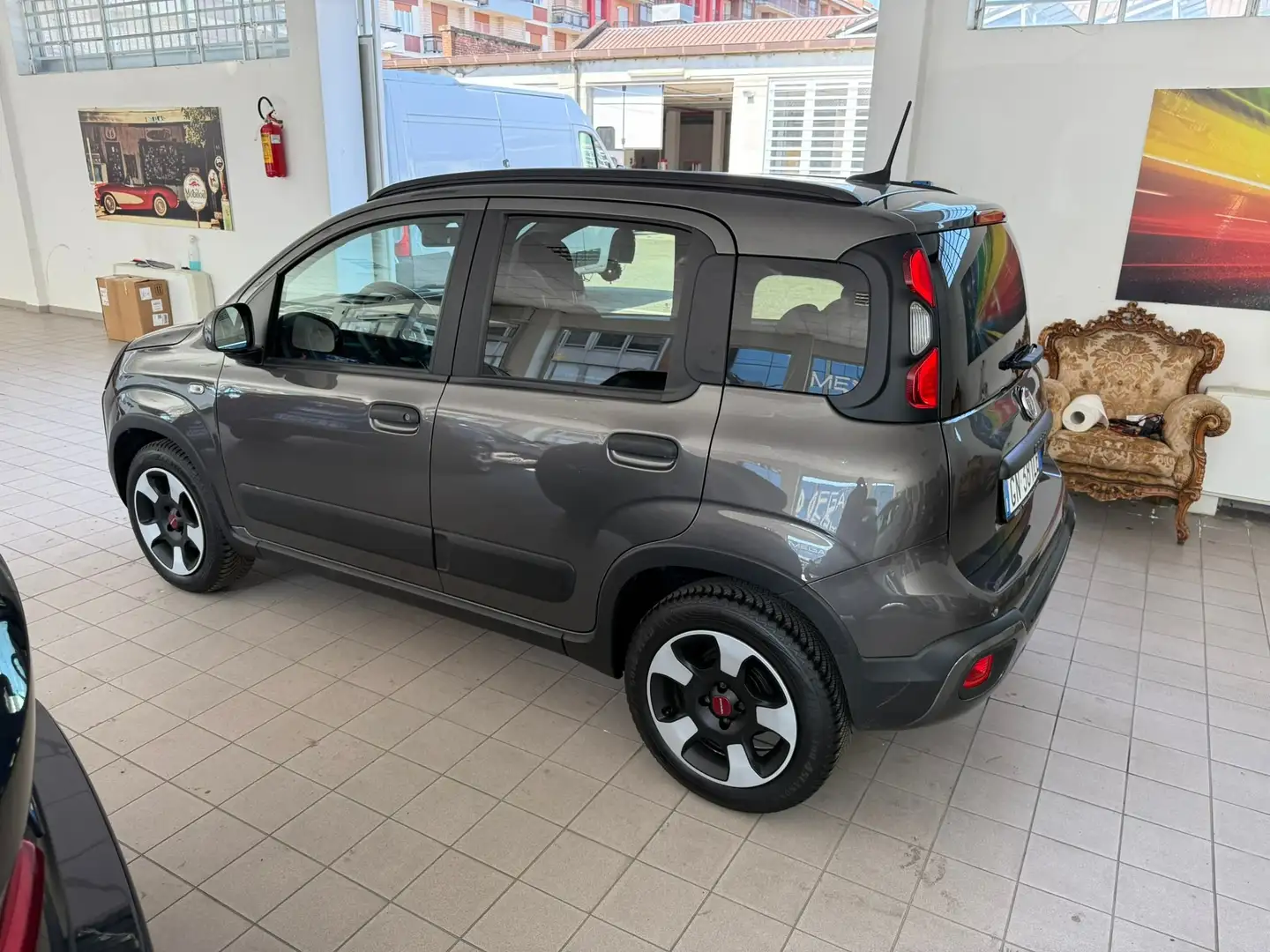 Fiat Panda Panda III 2021 Cross 1.0 firefly hybrid Garmin s Gris - 2