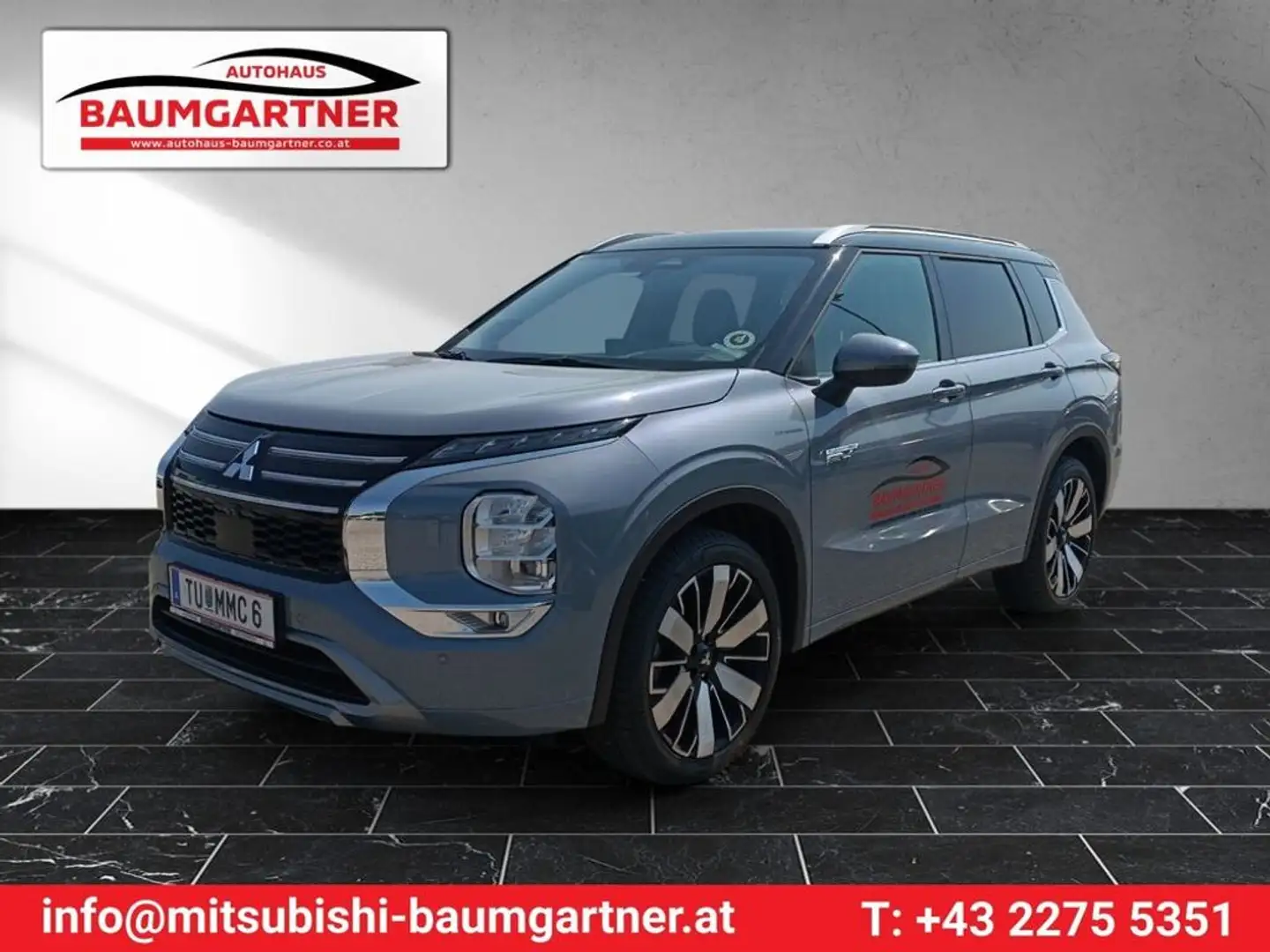 Mitsubishi Outlander Outlander 2,4 PHEV S-AWC Diamond Grau - 1
