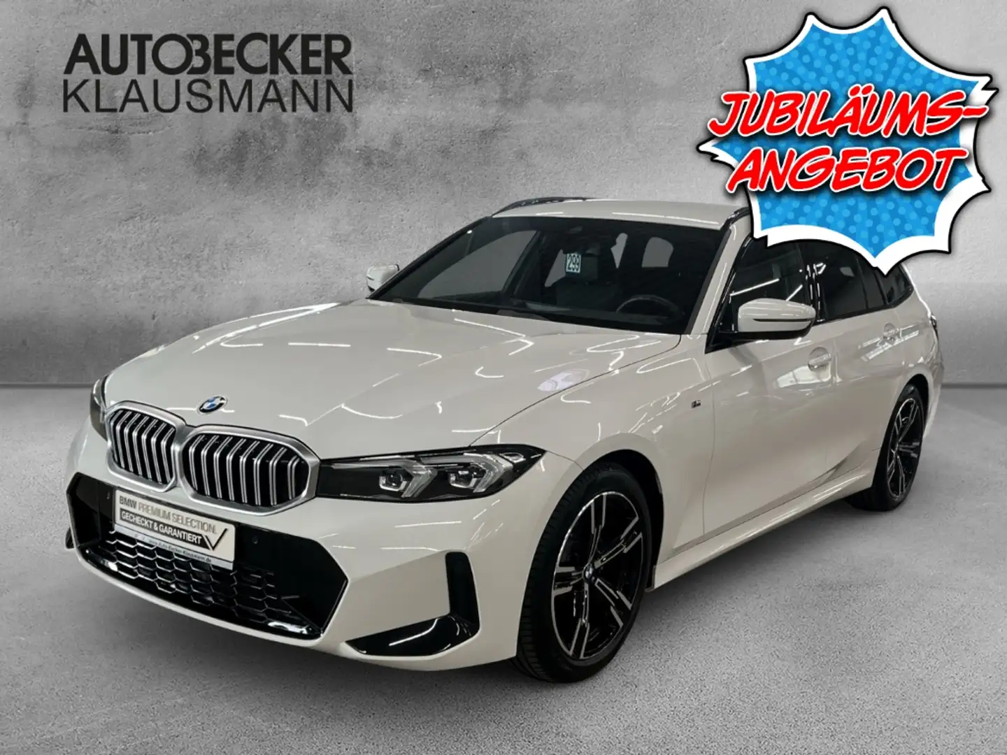 BMW 318 i Touring AUTOMATIK M SPORT 18''WIDESCREEN LED PDC Weiß - 1