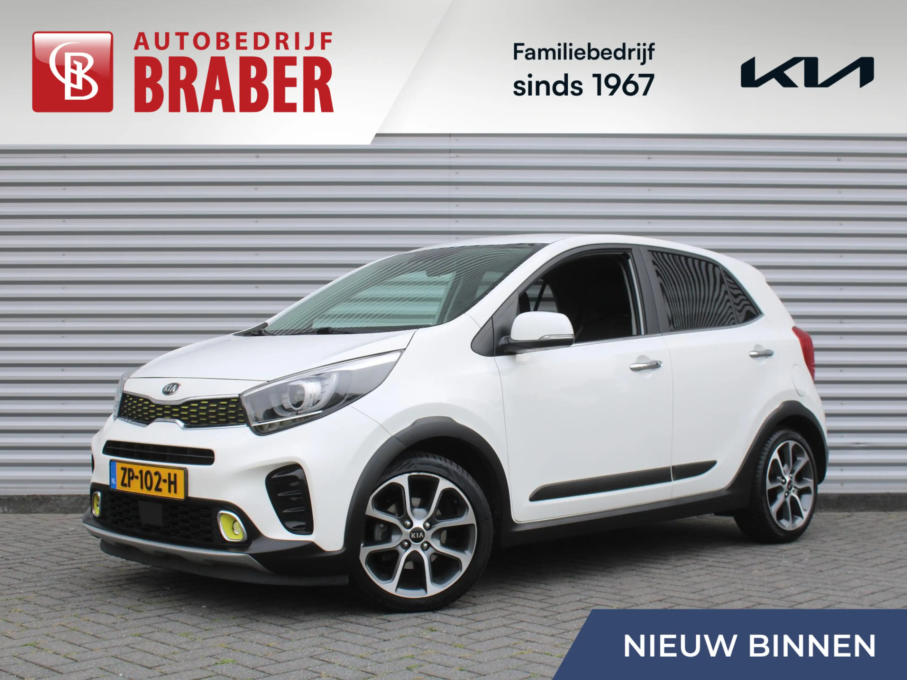 Kia Picanto 1.0 T-GDI X-Line | 100PK! | Stuur-/stoelverwarming