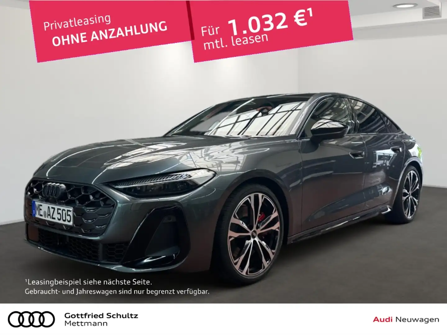 Audi S5 LIMOUSINE B O PANO AHK TECH PRO 20 ZOLL TFSI 270 k Grau - 1