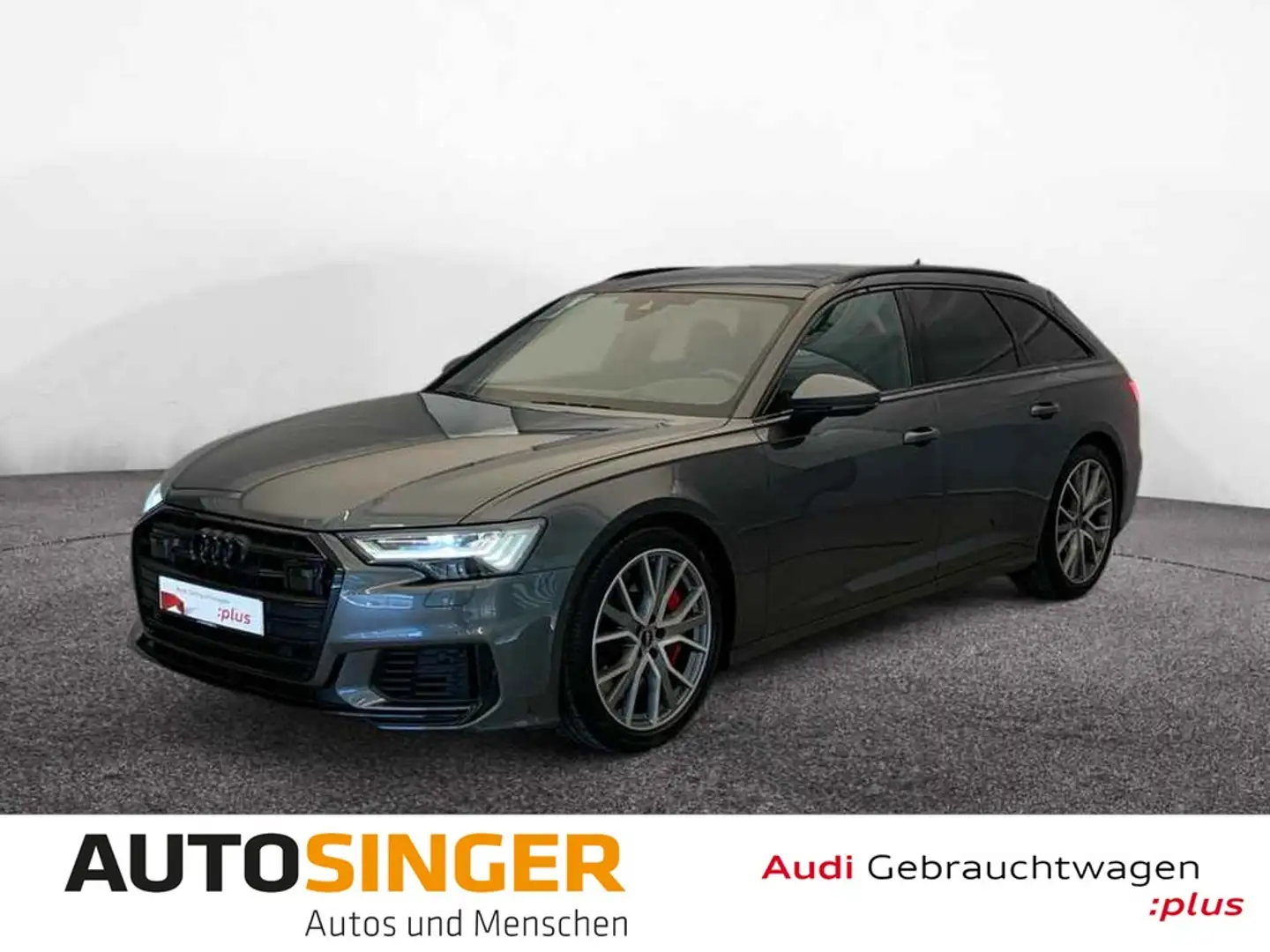 Audi S6 Avant TDI qua *STDHZ*PANO*MATRIX*AHK*B&O*ACC* Grau - 1