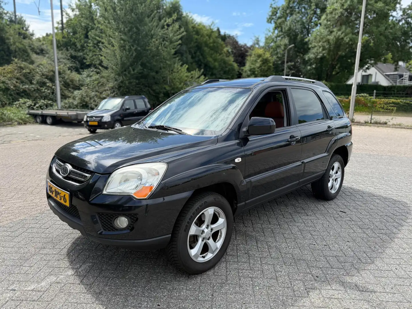 Kia Sportage 2.0 CVVT Fifteen / SCHUIFKANTELDAK / RIJDT SCHAKEL Noir - 2