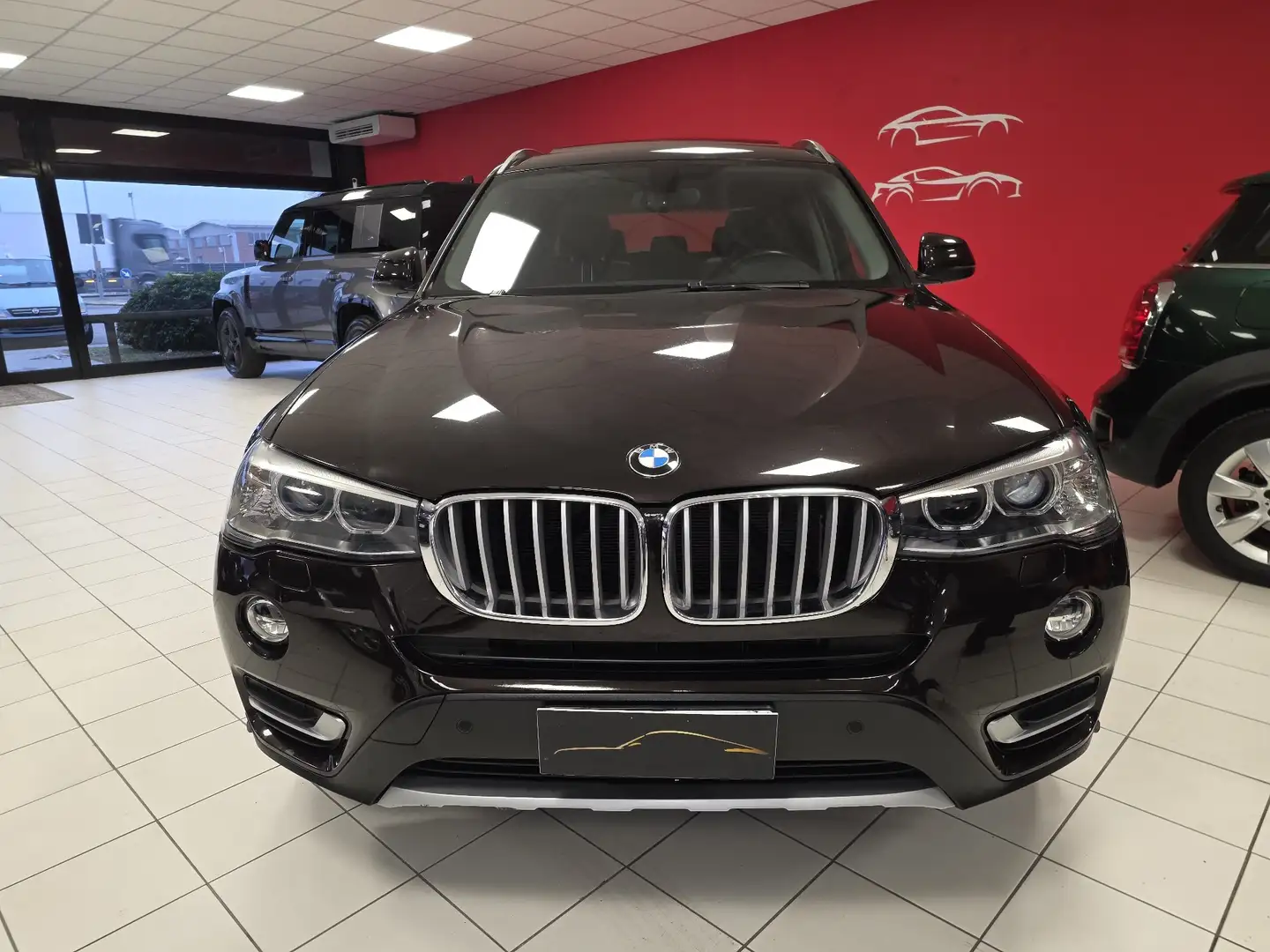 BMW X3 X3 F25 xdrive20d xLine auto PERFETTA -TAGLIANDATA Brun - 2