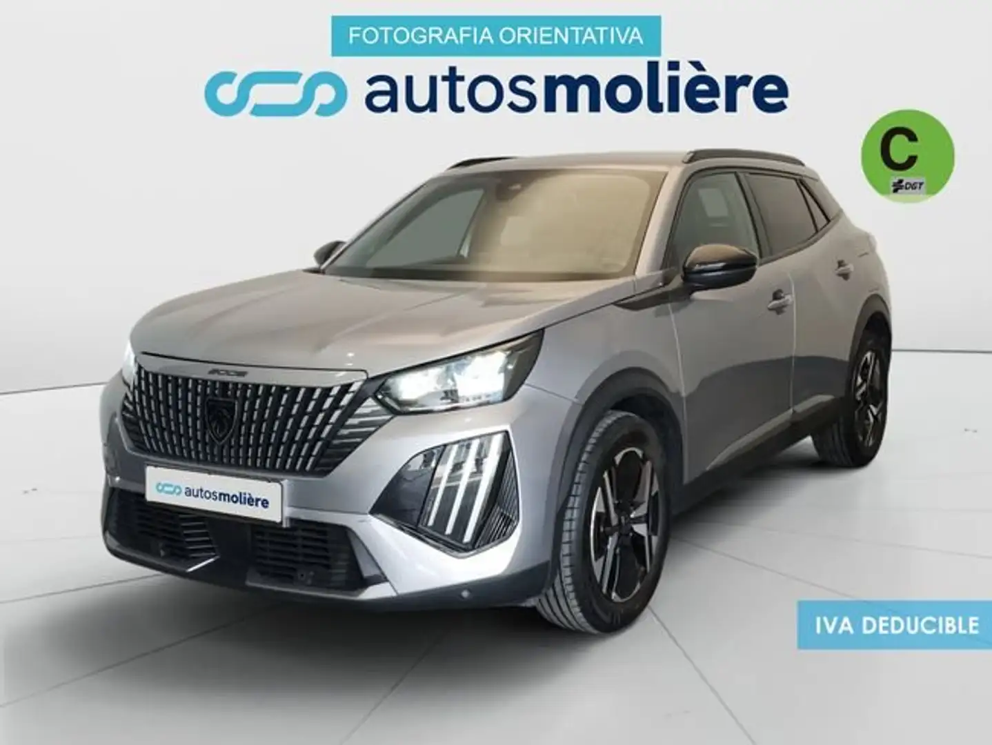 Peugeot 2008 1.2 PureTech S&S Allure 100 Gris - 1