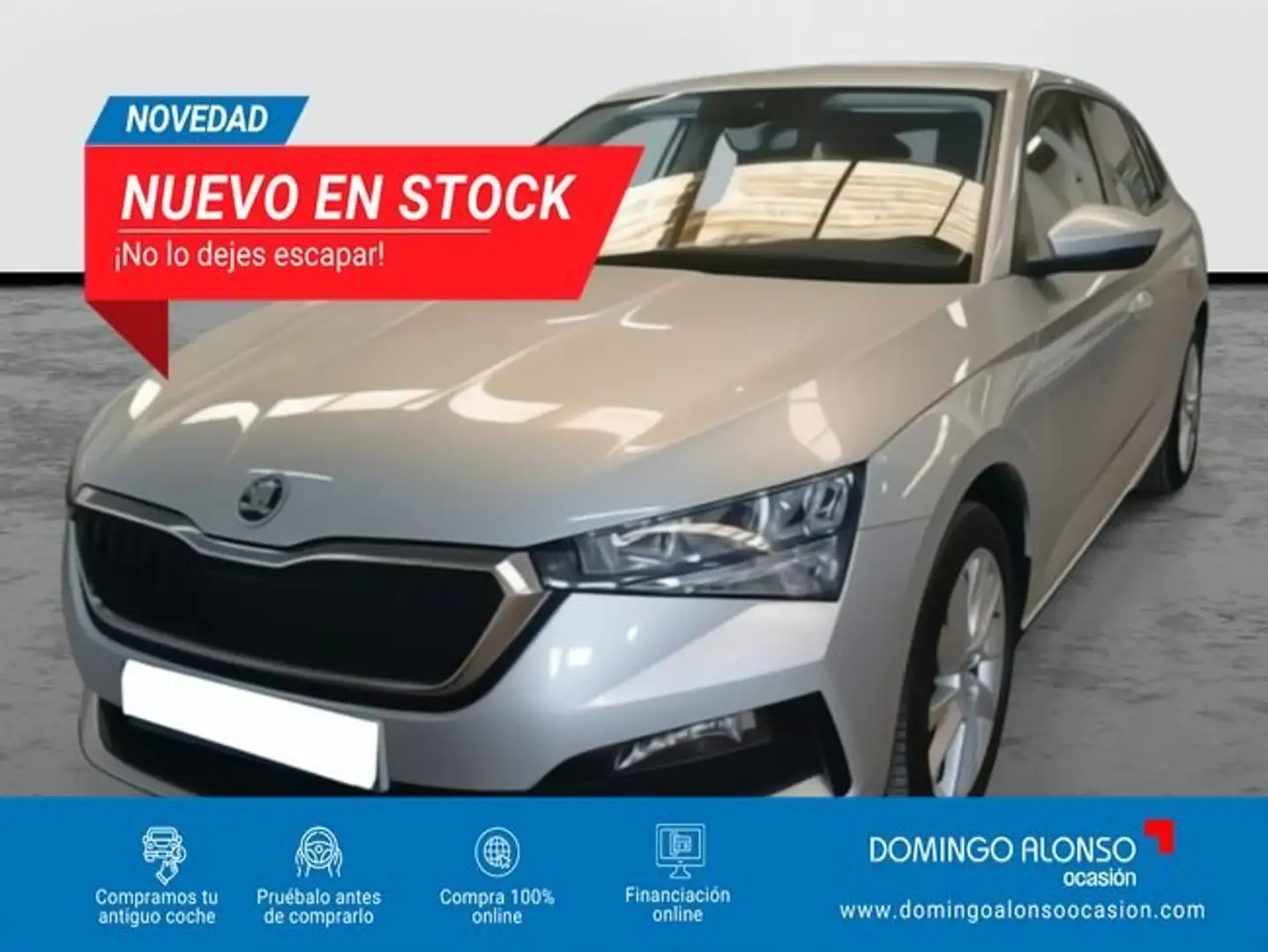 Skoda Scala Ambition Plus 1.0 TSI 81kW (110 CV) (NW13J514) Plateado - 1