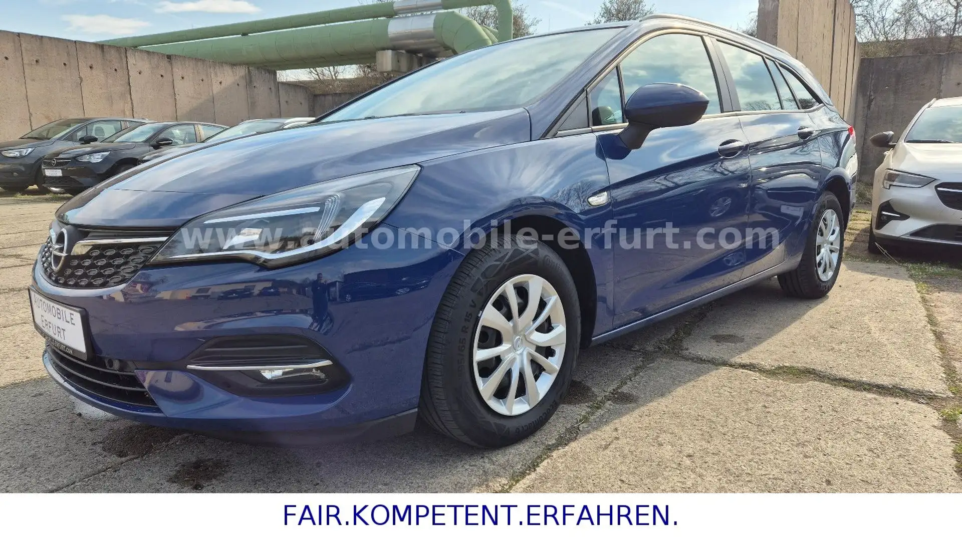 Opel Astra 8xAstra K Sports Tourer Business*1.HAND*SHZG*PDC Bleu - 1