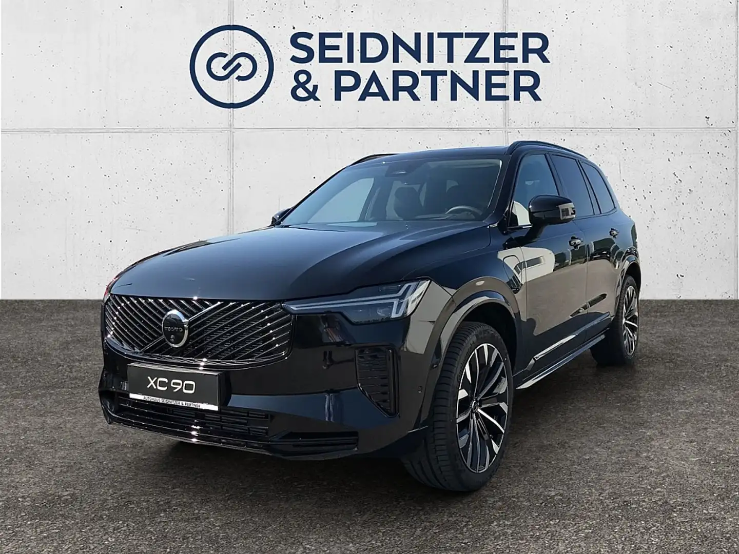 Volvo XC90 T8 AWD PHEV 18,8kWh Ultra Dark Schwarz - 1