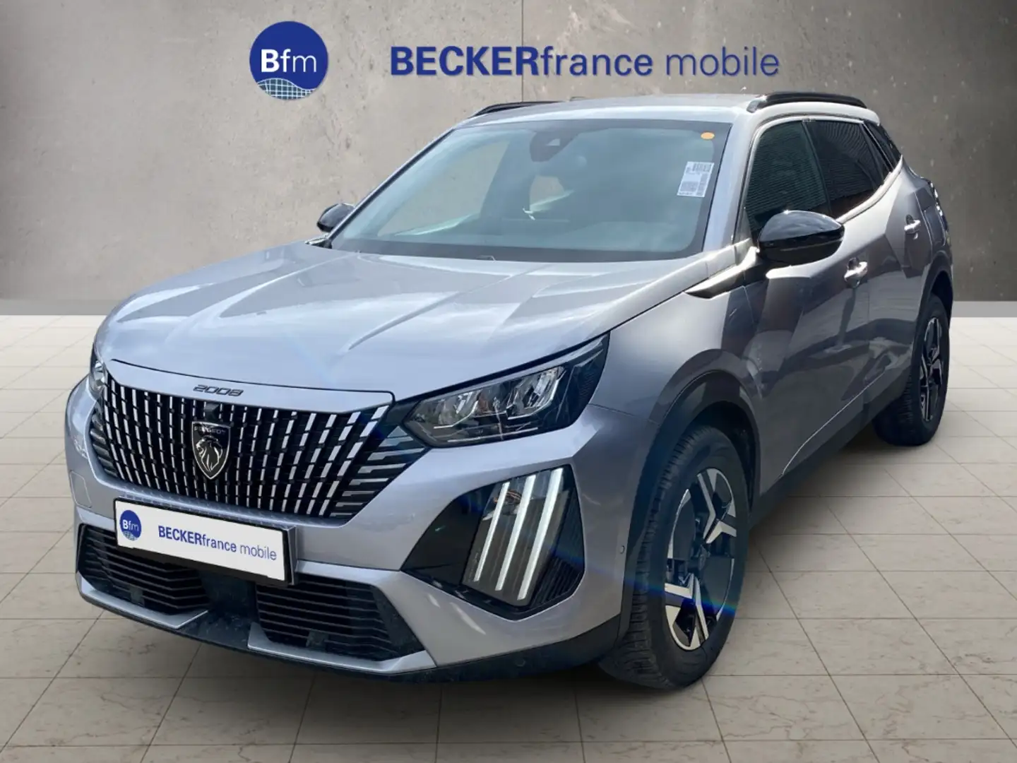 Peugeot 2008 Allure Hybrid 145 e-DSC6 *LED*ACC*Apple CarPlay*An Silber - 1