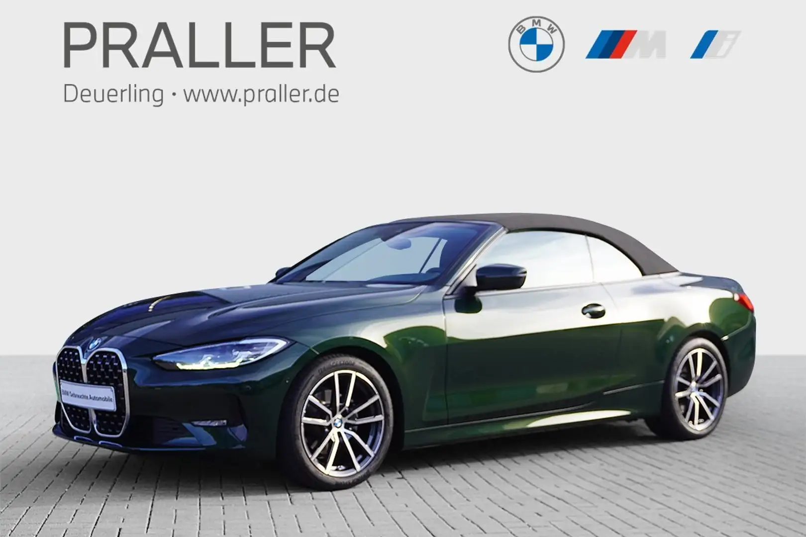BMW 420 i Cabrio HarmanKardon Nackenwärmer LED Kamera Driv Verde - 1