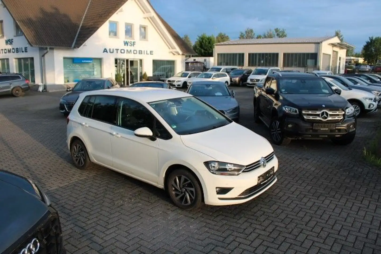 Volkswagen Golf Sportsvan VII Sound BMT/Klimaaut,SHZ,ACC,PD Blanc - 2
