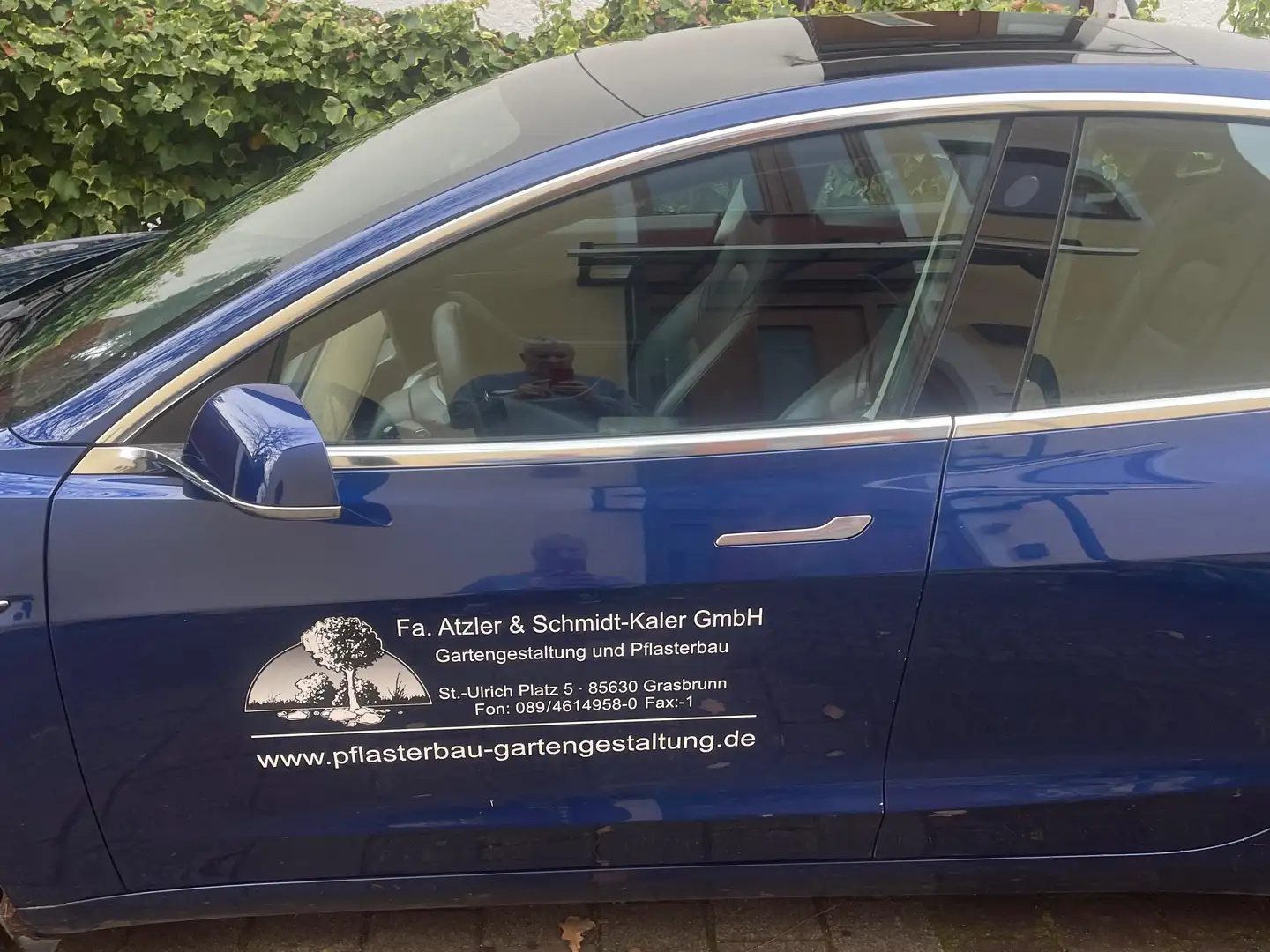 Tesla Model 3 Model 3 Langstreckenbatterie Hinterradantrieb Blau - 2