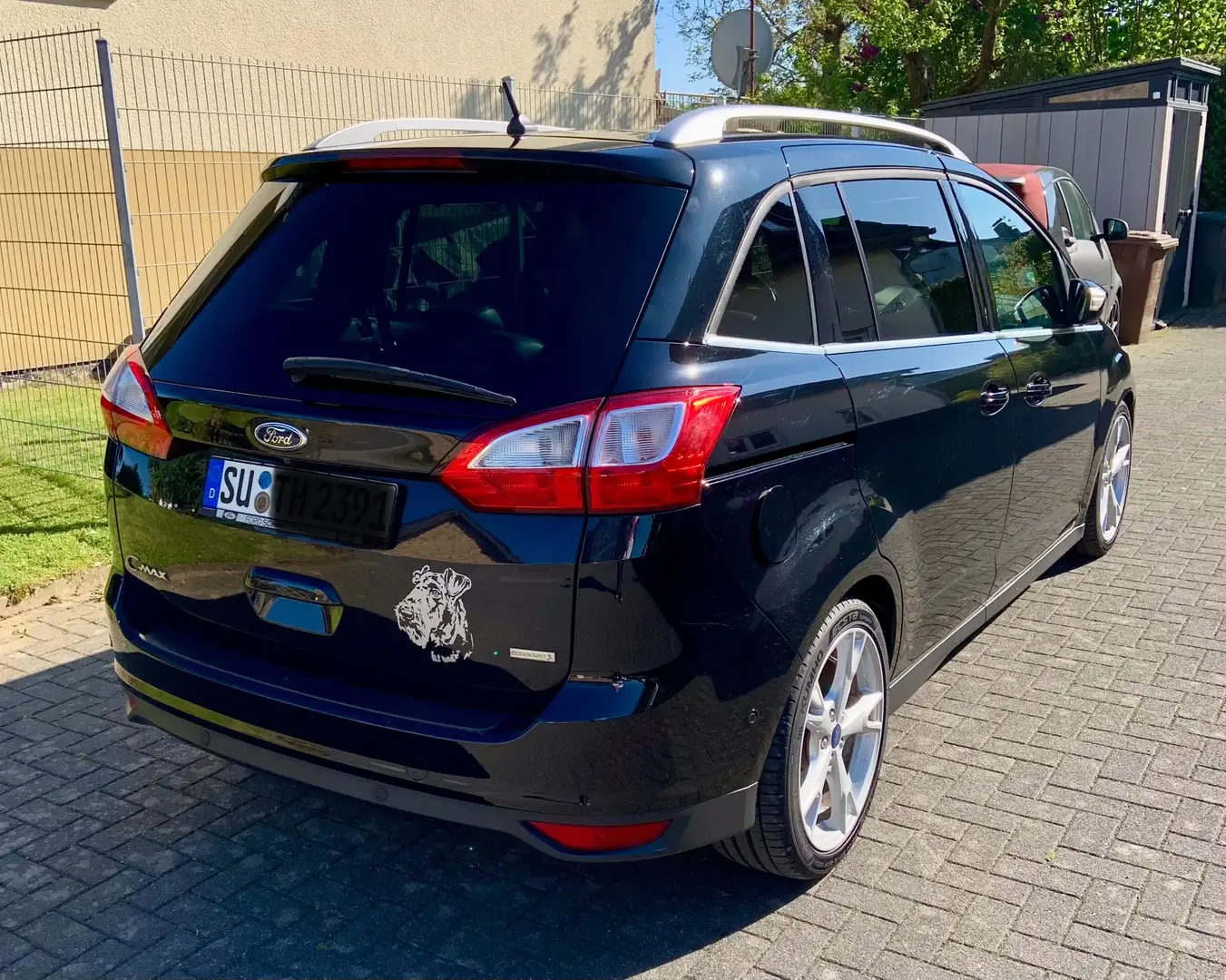 Ford Grand C-Max 1.5 EcoBoost Titanium Schwarz - 2