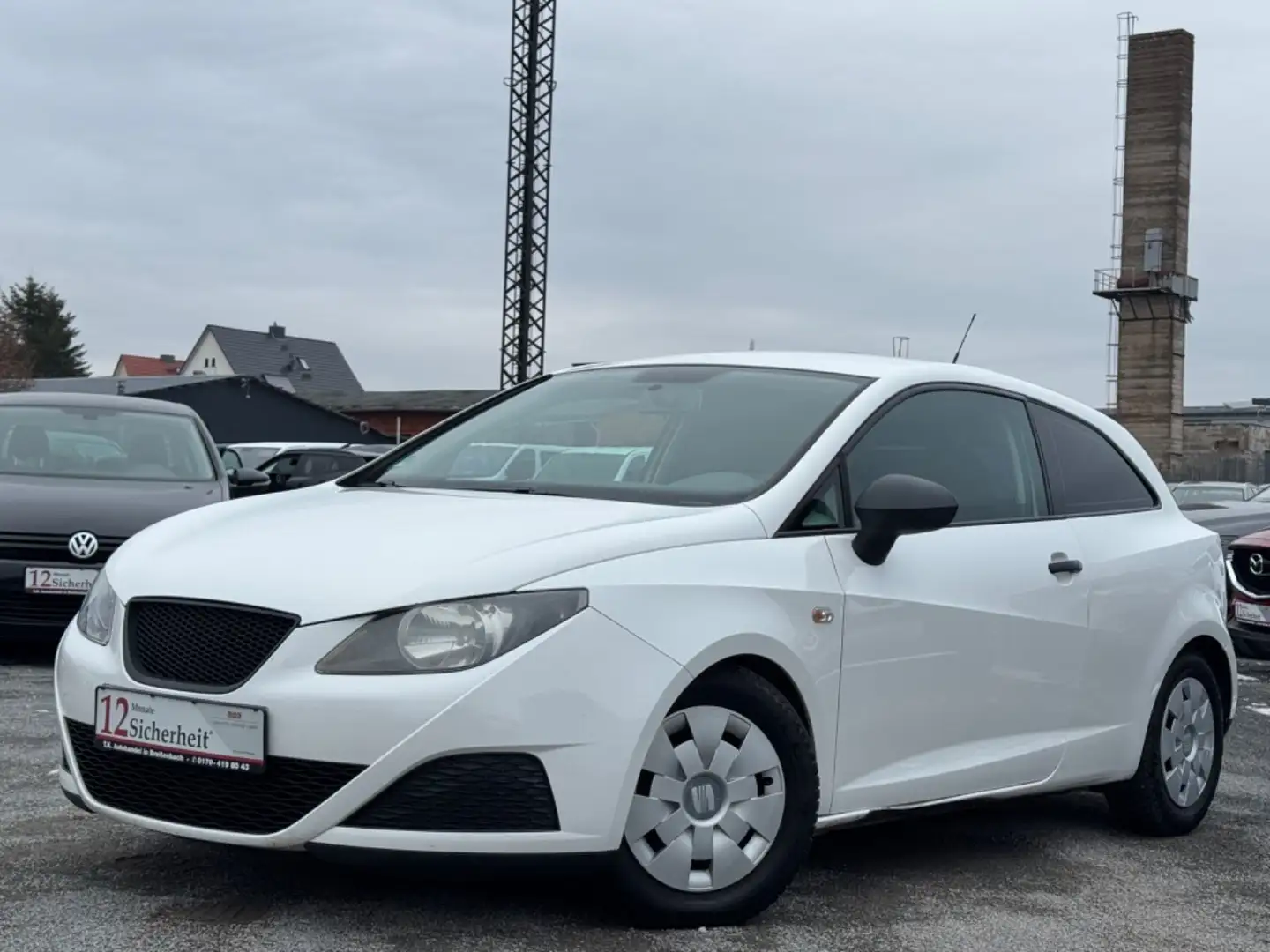 SEAT Ibiza SC Basis/NAVI/EURO 5 Weiß - 1