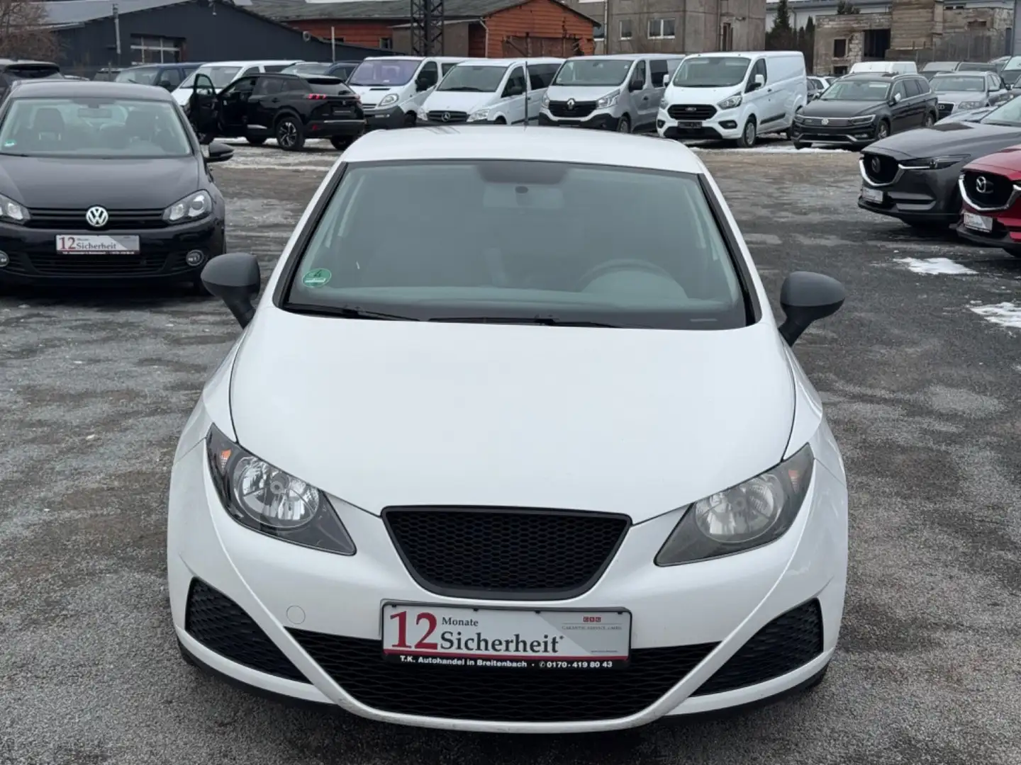 SEAT Ibiza SC Basis/NAVI/EURO 5 Weiß - 2