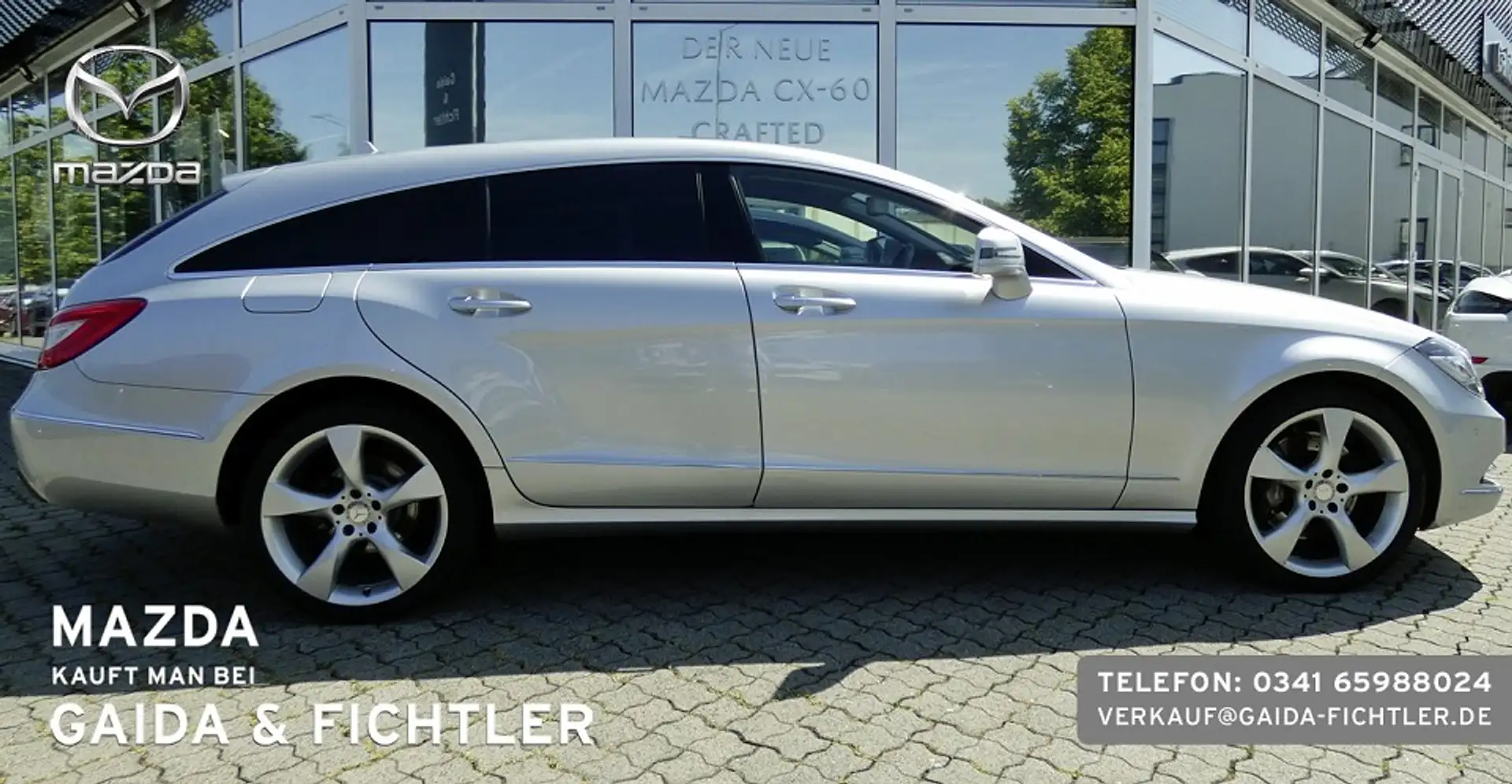 Mercedes-Benz CLS 350 CDI Shooting Brake Blue Efficiency Zilver - 2