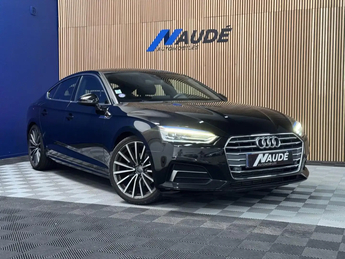 Audi A5 Sportback 40 TFSI 2.0 190 CH S-tronic S Line Negro - 1
